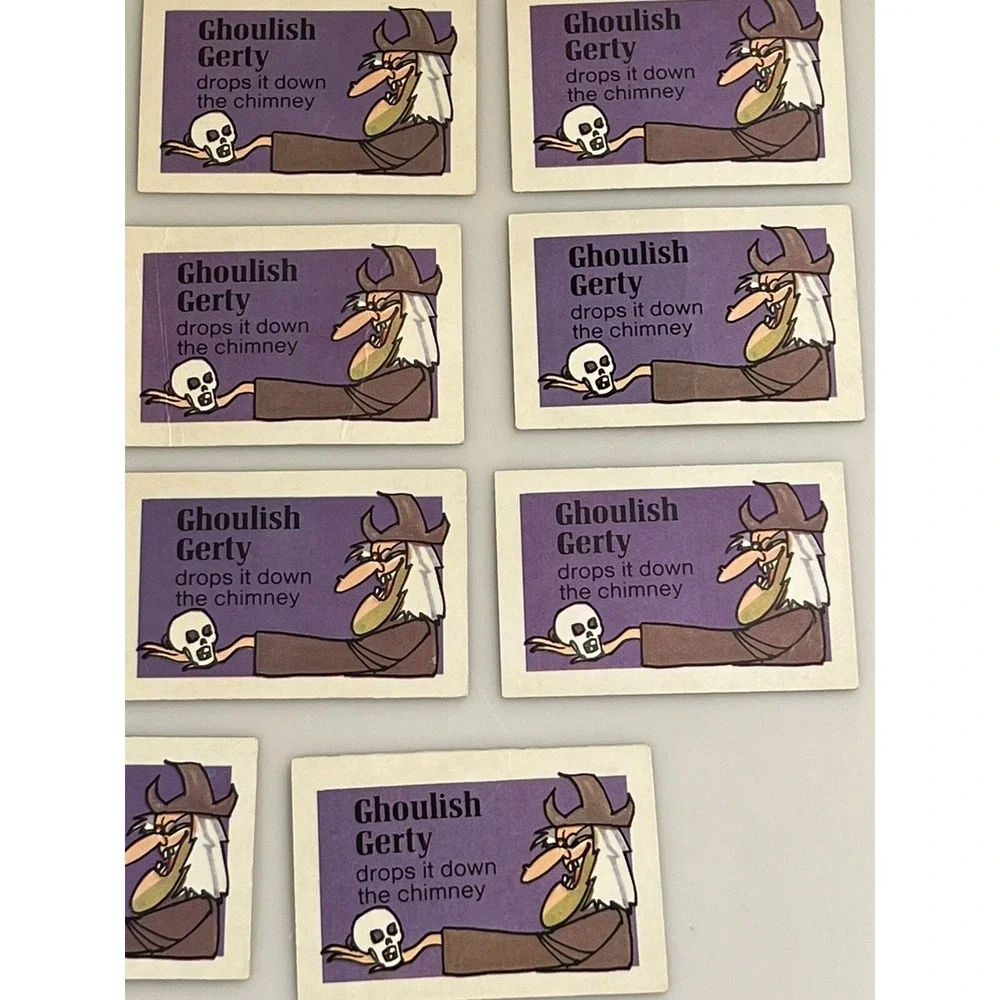 Milton Bradley‎ Which Witch Replacement Cards Ghoulish Gerty x19 Original Parts